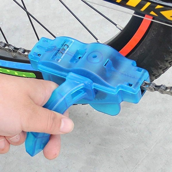 Bike Chain Cleaner Kit, Bike Chain Cleaner Gear Brush Quick Clean Tool for alle typer sykkel-/sykkel-terrengsykkelkjeder