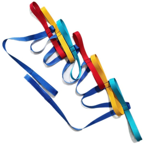 Barns gångrep med färgglada handtag Multifunktionellt utomhussäkerhetsrep för dagis Walking Rope