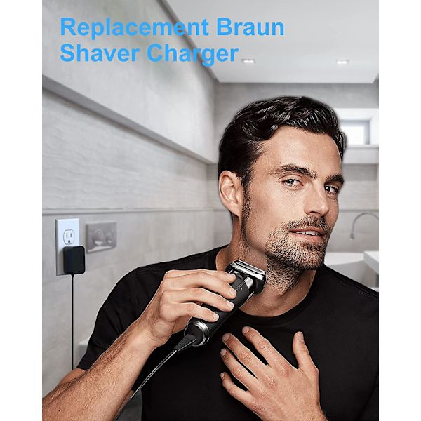 Braun rakapparat laddare 12v power Lämplig för Braun Series 7 9 3 5 1 Xt5 elektrisk rakapparat International Standard Plug - Jxlgv