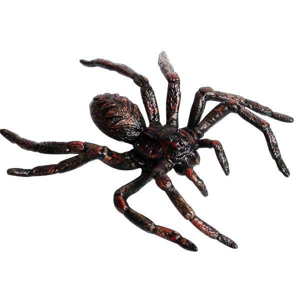 Børns solide vilde dyr Insektmodel Halloween Tricky Toy Spider
