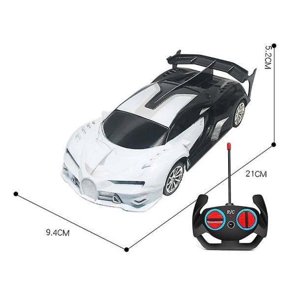 1:18 Rc Car 4wd Mode2 Plast Power Wheels För Barn Pojkar Leksaker Pedagogiska leksaker Fjärrkontroll Billeksaker för barn