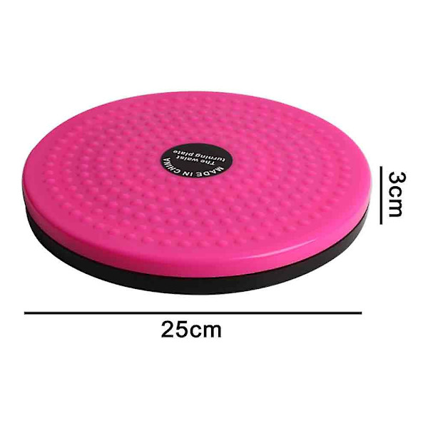 Body Sculpting Twisting Board Fitness Slankemaskine Roterende Board Kvinde Twisting Exercise Pink