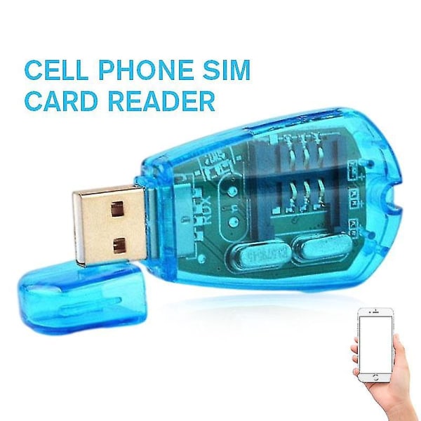 USB Sim-kortläsare Simkortsskrivare/kopia/kloner/backup Gsm
