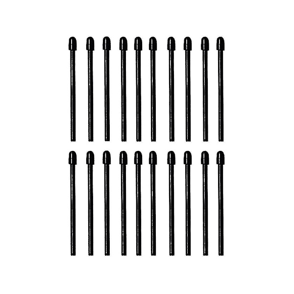 (20 stk.) Markertusspidser/penne til Remarkable 2 Stylus-pen Udskiftning af bløde penne/spidser Sort [gratis forsendelse]