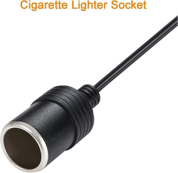 2 st EC5 cigarettändaradapter för minibilbatteribooster, EC5 minibilstartkablar
