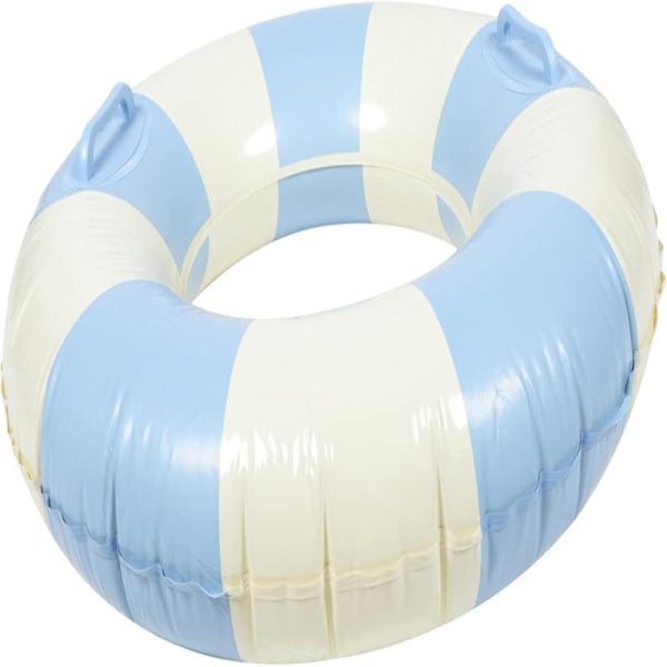 Stribet Badering Oppustelig Pool Float Ring Badering Ri