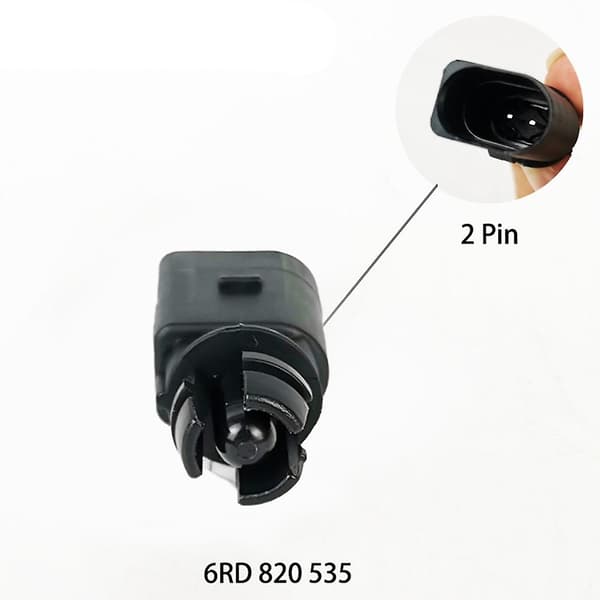 Udvendig lufttemperatursensor til CC MAGOTAN Golf Superb Sagitar 6RD820535 8Z0820535 black