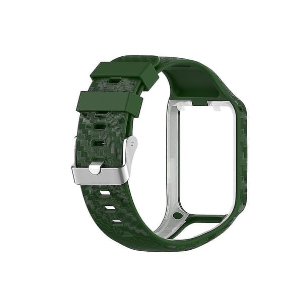 Blød justerbar silikone urrem til Tomtom Adventurer Golfer Runner
