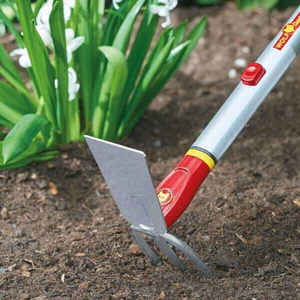 Wolf Garten 8cm Dubbelhacka Ogräsrensare ILM3 Trädgårdsredskap Red