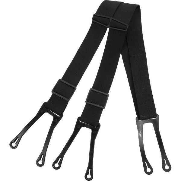 Hockey Duty Belte seler Anti-skli Bukser Suspenders Sports tilbehør Black 85X6X0.5