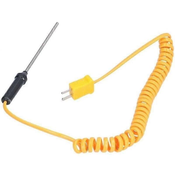 Typ K termoelement, sond i rostfritt stål, handtermometer, sondsensor WRN02B3x80mm