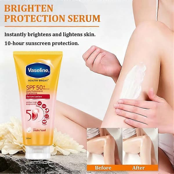 Kroppssolkrem – UV-beskyttelse, glyserinbasert, 300 ml