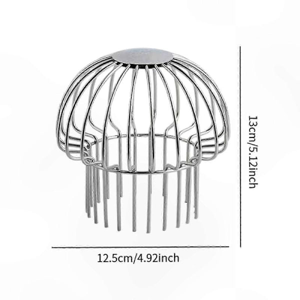 Rustfri bladfanger til nedløbsrør Argent for 100mm to 110mm