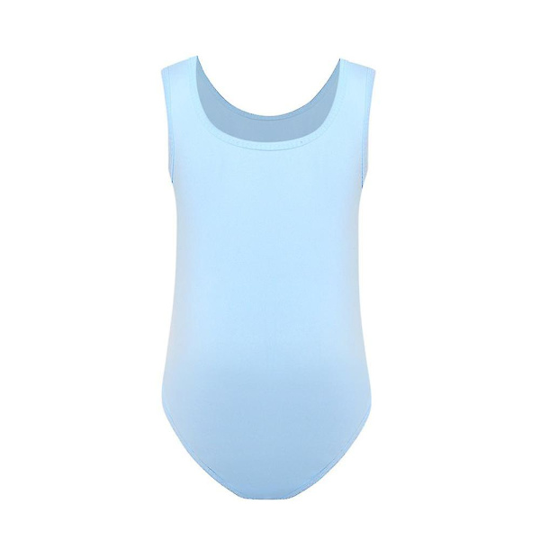 Barn Flickor Lilo And Stitch Tecknade badkläder One Piece Baddräkt Strand Simning Surfdräkt Gåva 9-14 år Sky Blue 9-10Y