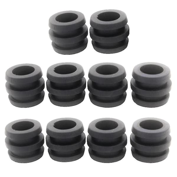 10 Stk. 16 mm Bordfodboldbord Stang Kofanger Buffer Til Bordfodbold