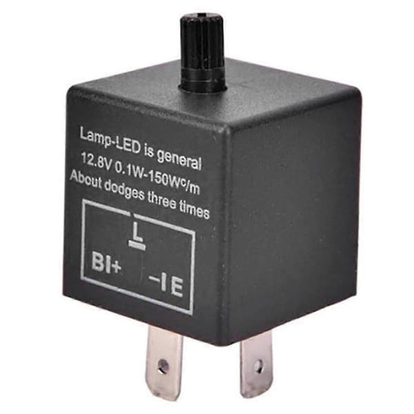 2026 Elektronisk LED Justerbart Blinkrelæ Til Blinklys Cf13 Jl-02 Til Bil Motorcykel