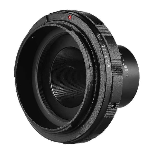 1.25-T2-EOS Adapterring til Canon EOS-kameraer 1,25 tommer T2 teleskopokular til astrofotografering