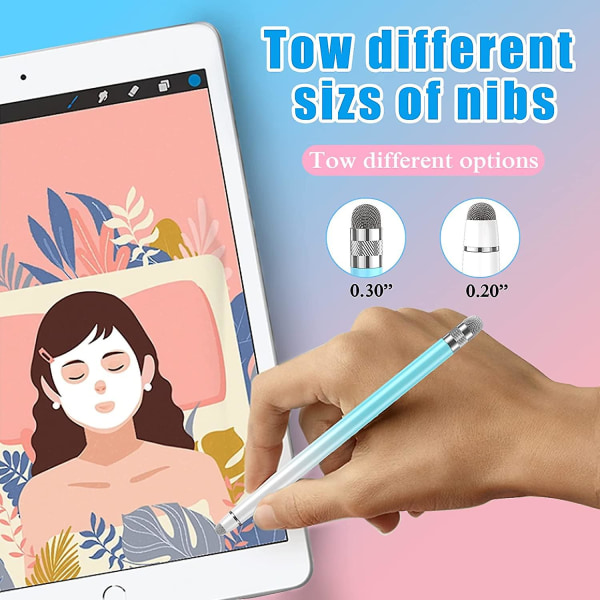 3 stk Stylus-penner for berøringsskjermer, Stylus-penn for Iphone/ipad/nettbrett Android/Microsoft/Surface kompatibel med alle berøringsskjermer
