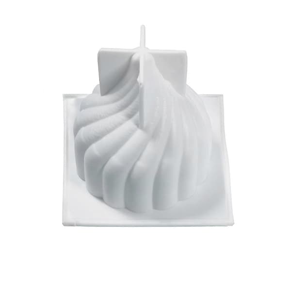 Dumpling Silikonform - 3D Virveldesign - for Sjokolade- og Såpelaging E