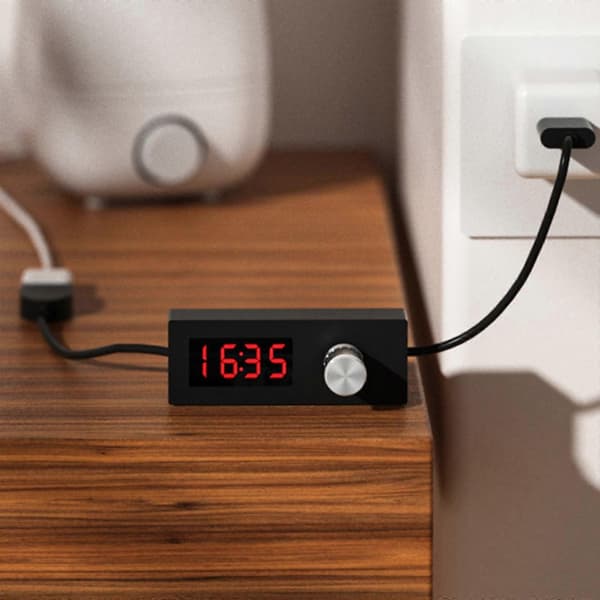 USB justerbar tidtakerbryterkabel kompatibel med effektiv strømstyring med nedtellingsfunksjon opptil 24 timer 55 minutter
