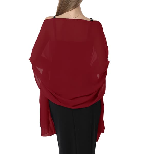 Chiffon sjaler og aftenkjoler, elegante, bløde, silkebløde tørklæder til brude og brudepiger, bryllupssjaler, wrap-tilbehør. 99 175*70 ±5 cm, weight 110-120g