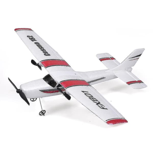 Fx801 flygplan Cessna 182 2,4ghz 2ch fjärrkontroll flygplan