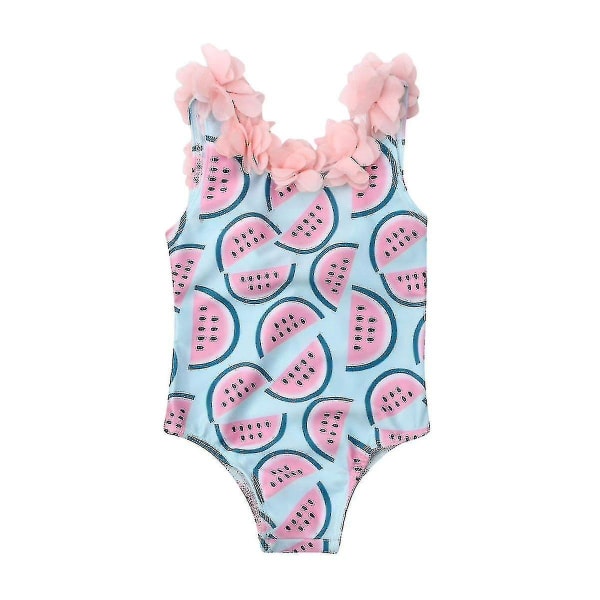 Baby vattenmelon baddräkt, badkläder Bikini Bo 2-3Years