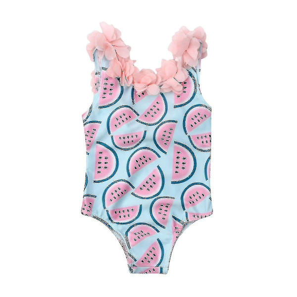 Baby vattenmelon baddräkt, badkläder Bikini Bo 3-4Years