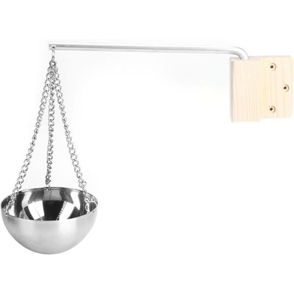 Sauna Aromaskål - 12,7 cm Rustfrit Stål Sauna Tilbehør Æterisk Olie Diffuser Til Sauna & Spa