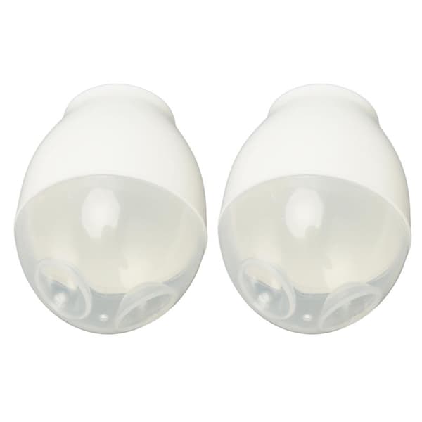 2st Microwave Egg Cooker Poacher ABS Portable Mini Quick Egg Cooking Cup for Kitchen Breakfast