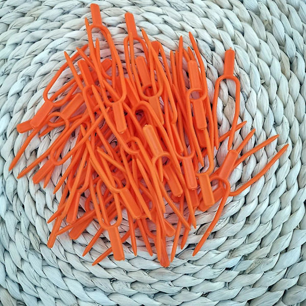50 stk. Fastgørelsesfastgørelsesarmatur Planteclips Have Jordbærgaffel Farming Clamp