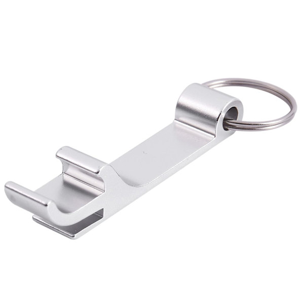Legering 30mm Split Ring Flaskeåbner Nøglering Nøglering Hængende Dekoration