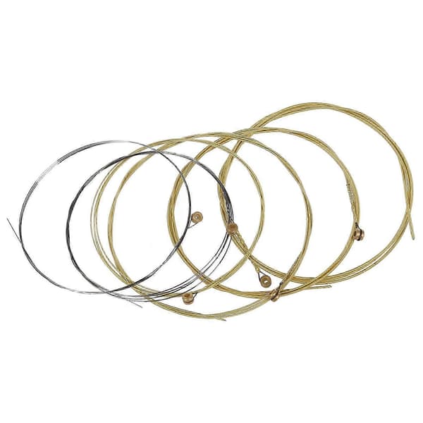 Set med 24 metallsträngar för akustisk gitarr 1 meter 1M JH4