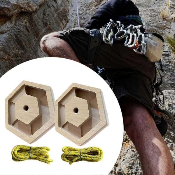 2x Klätterhängbräda Klättergrepp Fingergreppsstyrka Professionell