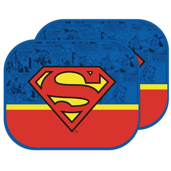 Superman solbeskyttelse til vinduer, sæt med 2