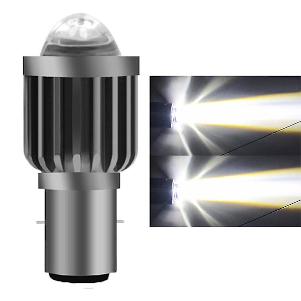 Ba20d H6 Led moottoripyörän ajovalo | Ba20d Led ajovalaisin moottoripyörä - Ba20d H6 H4 Led H6 Double Claw White