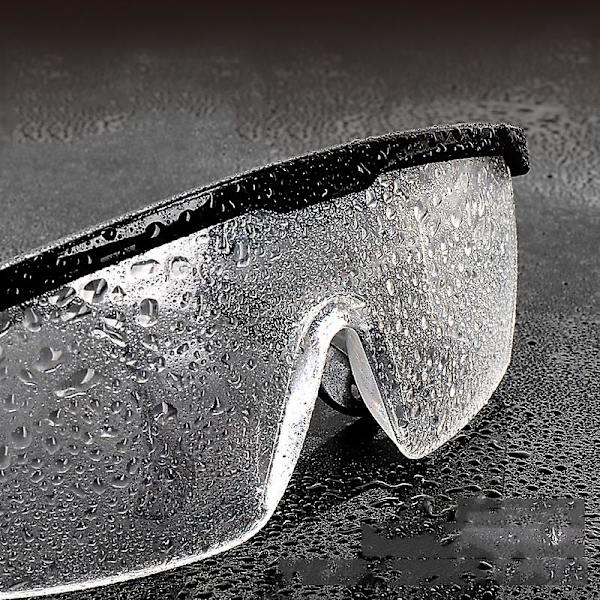 Anti-stänk Ögonskydd Arbete Skyddsglasögon Vindtät Dammtät Skyddsglasögon Optisk linsram Cykelglasögon Glasögon| | Black