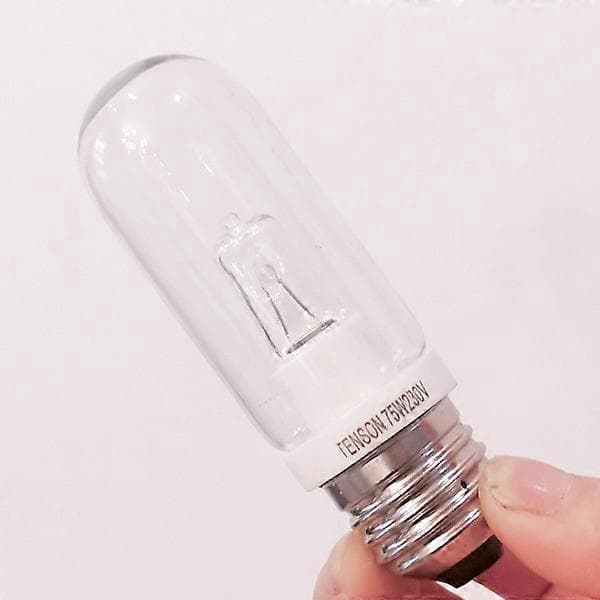 2 st dimbara 200 W E27 rörlampor, varmvit, 2800 K, JDD E27 Edison-lampor, hög 75W