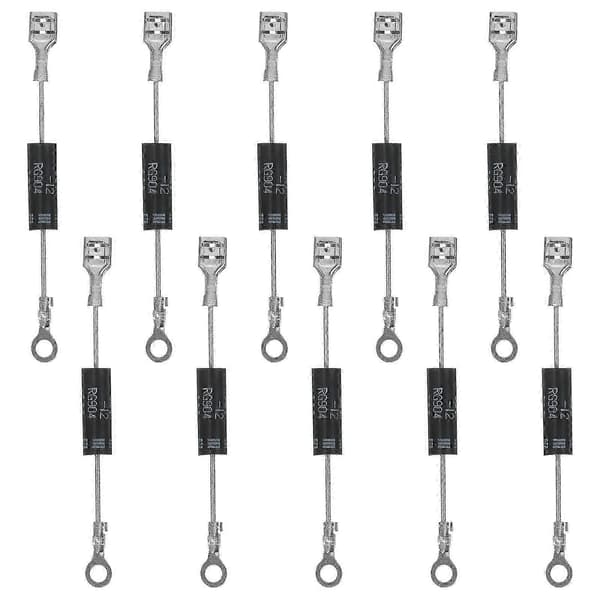 10 stk høyspentdiode mikrobølgeovn ensrettet diode for utskifting