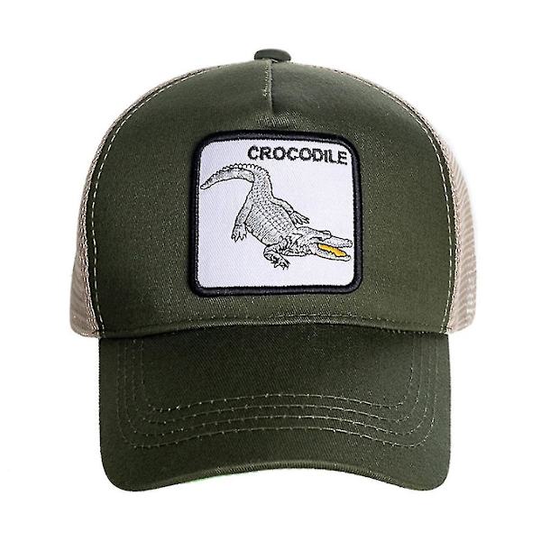 Wolf Mesh Cap Animal Farm Trucker Baseball Cap Isä Hat Snapback White Swan Outdoor Beast Paradise Toucan Caps Crocodile