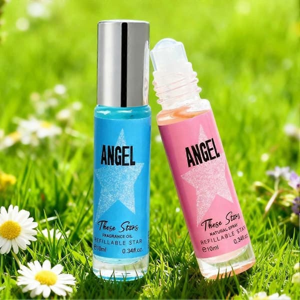 Angel Eau De Parfum Parfymolja för par, roll-on, delikat och subtil present AA pink