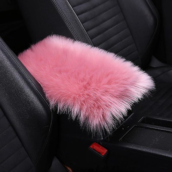 Tekoturkis Auton Pehmo Käsinojan Cover Auto Keski Käsinojan Konsoli Pehmuste Villa Tyynysuoja Universal Auton Auton Sisustustarvikkeet| | 8