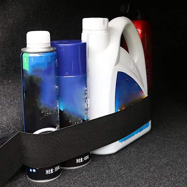 Bil Trunk Opbevaring Elastisk Strap Tilfældig Farve Stærk Adhæsion Brandslukker Faste Remme Organizer Bil Trunk Tilbehør 1 stk| | 5x80cm 1Pc
