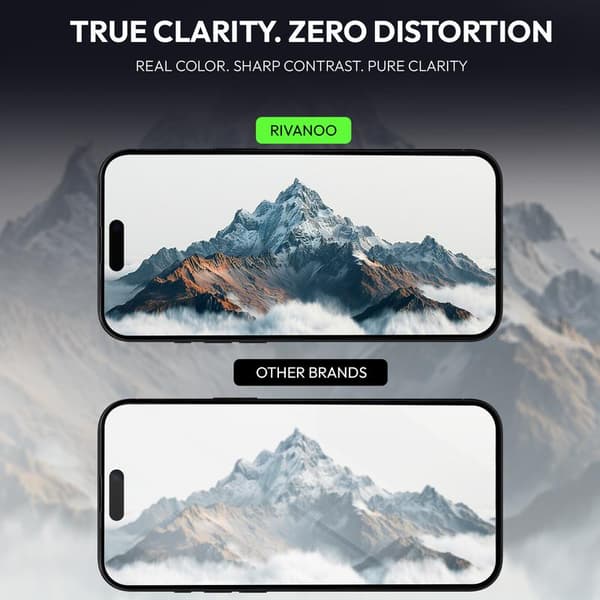 2-pack iPhone 16 Plus skärmskydd - Härdat glas | [Automatisk installation] - Bubbelfritt Iphone 16 Plus