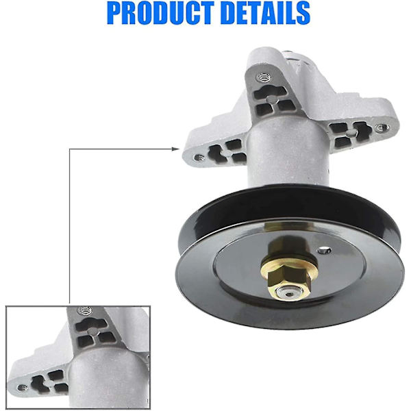 Spindelmontering erstatning for Mtd 618-0671 6180671b 6180671d 918-0671