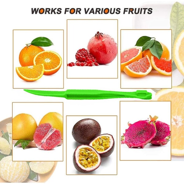 Citrusfjerner Nem at åbne Citrus Citrus Citrus Skrælskærer Grøntsagsskæremaskine Frugtværktøj Køkken Gadgets