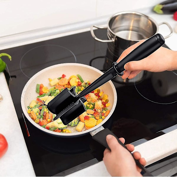 Hamburgerkødhakker, varmebestandig kødhakker i høj temperatur, alsidig nylon non-stick kødhakker med 5-bladet hoved, køkkenudstyr