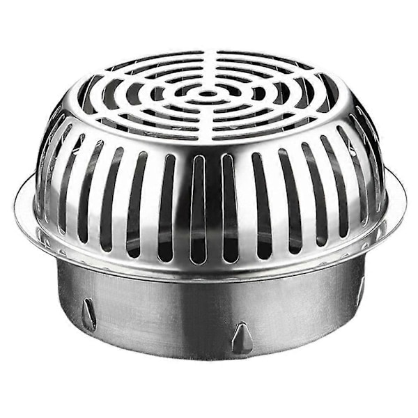 304 Takslukrist i rustfritt stål Tak Balkong Avløpsfilter Takrenne Avløpsrør Anti-blokkerende Mesh-deksel, B