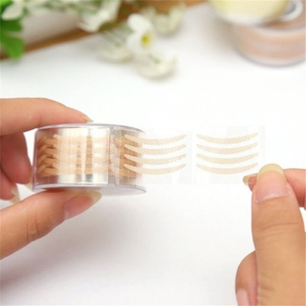 600 stk/300 par Usynlig Dobbel Øyelokktape Nud nude nude Large