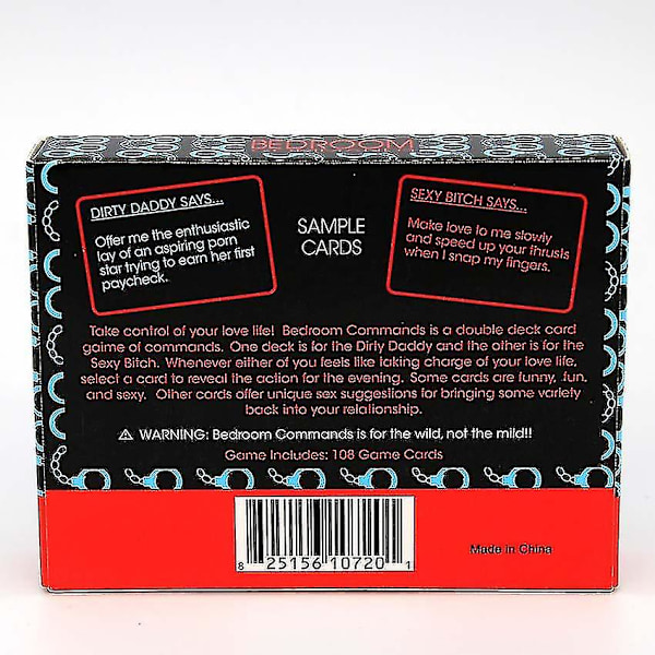 Bästa, sofirn Bedroom Commands Funny Play Card Game